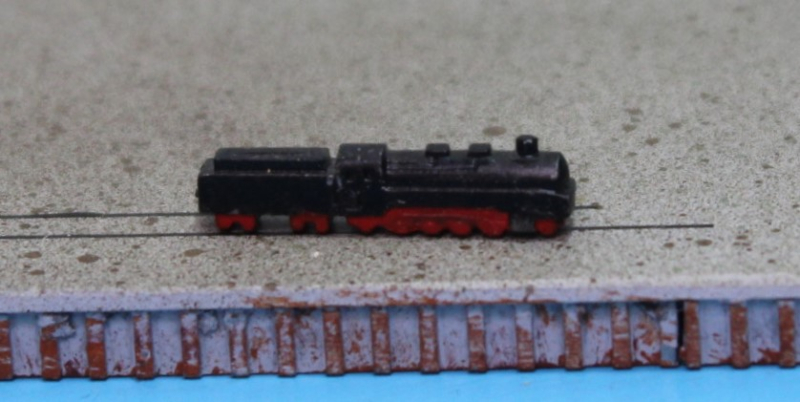 Große Dampflok mit großem Tender (1 St.) Unbekannte Hersteller